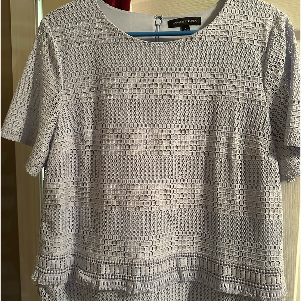 Blue banana republic shirt